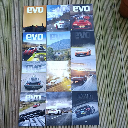 Evo magazines joblot - evo, 12