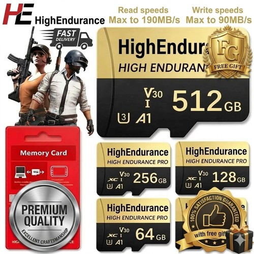 High speed micro - card, 512gb