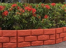 Brick Effect Garden Border Set