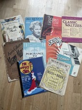 10 X Vintage Sheet Music For Pianos - Gracie Fields, Waltzes, Me And My Girl