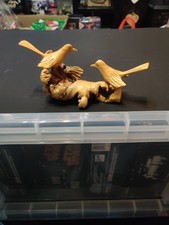 Wooden Carving Two Birds