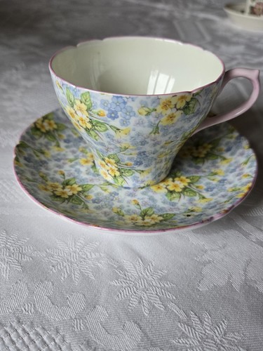 Shelley primrose chintz bone - primrose,
