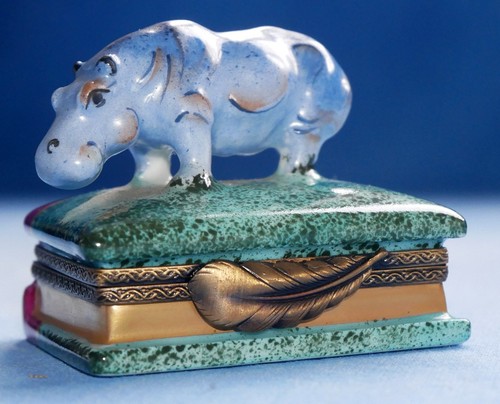 Limoges peint main trinket - main,