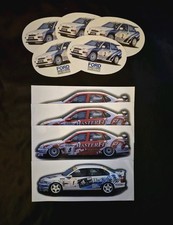 Motor Sport Stickers X9 1990s