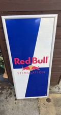 Red Bull Metal Signage