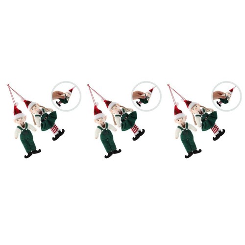 Pack plush elf dolls - plush,