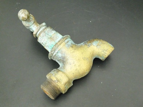 Large vintage brass - brass, tap
