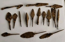 LOT OF 16 ANCIENT ROMAN IRON