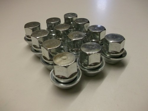 Solid wheel nuts fit - wheel,