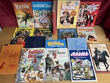 Job Lot Childrens 1960s 1970s Annuals Victor Bunty  Retired Boys Girls LOT8 x17