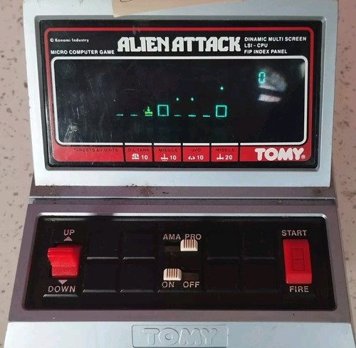 Tomy alien attack handheld - alien,