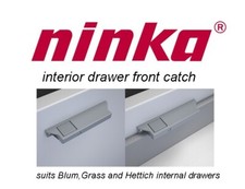 Ex-Display-Ninka Internal Drawer Retainer Catch-suits Blum,Grass,Hettich drawers