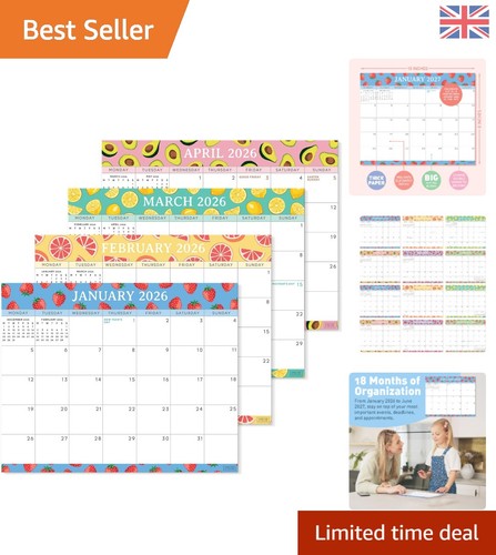 Stylish 8x10 magnetic calendar - 8x10,