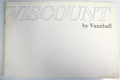 Vauxhall viscount car sales - vauxhall,