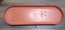 Wilko 44cm Plastic Plant Pot Long Oval Trough Saucers