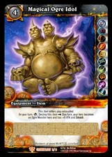 WoW TCG Loot Card - Magical Ogre Idol - Unused/Unscratched