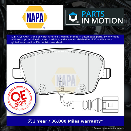 Brake pads set fits - fits, ibiza