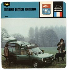 Matra Simca Rancho - GT /