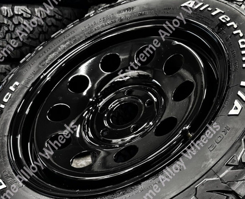 Black steel wheels for - 17",