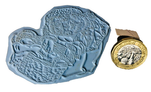 Craft ink rubber stamp - rubber,