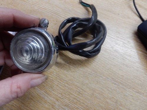 Vintage rear side car light - vintage,