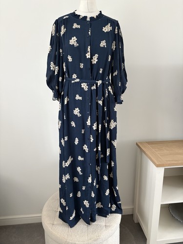 Wyse london navy long - navy, maxi