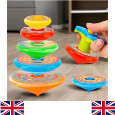 Kids Stacked Spinning Tops