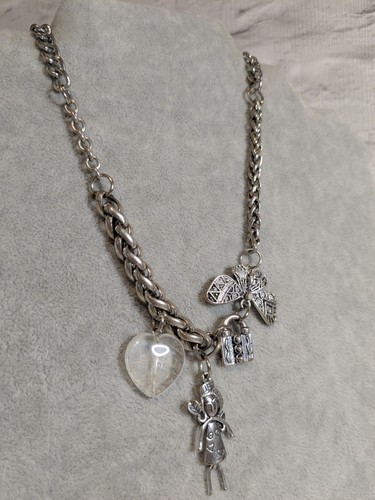 Unique charm necklace angel - unique,