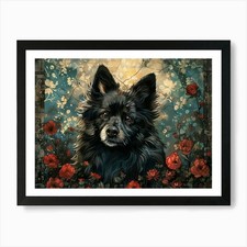 Keeshond Fine Art Portrait 2