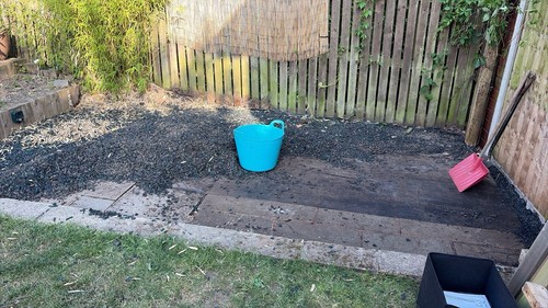 Playground rubber chippings - playground,