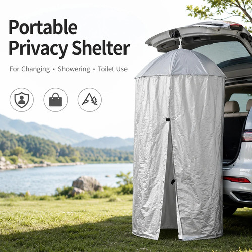 Portable hanging privacy - portable,