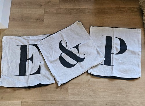Alphabet cushion covers set - alphabet,