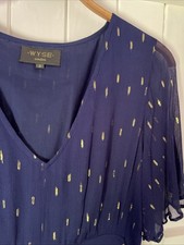Wyse long party dress navy - wyse,