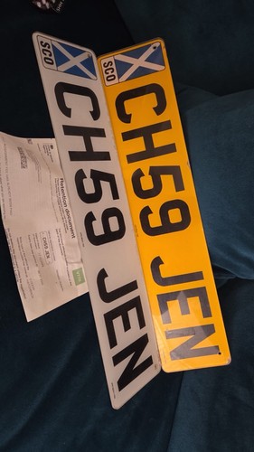Private number plate for sale