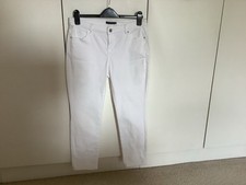 White Cropped Jeans Immaculate