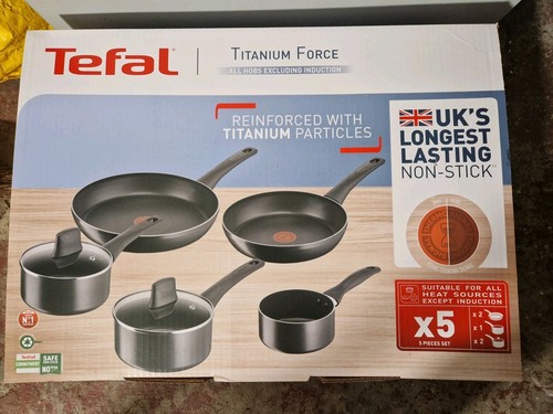Tefal titanium force set - tefal,