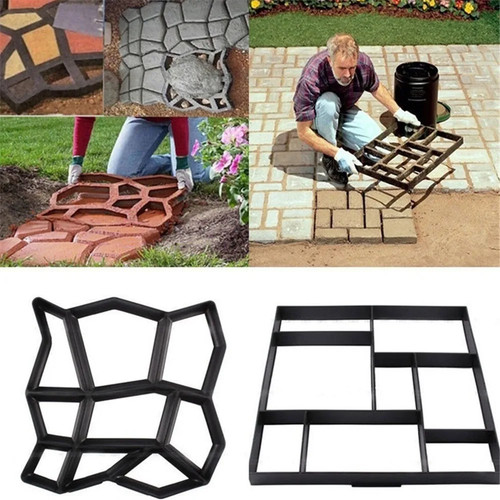 Garden paving mould diy path - garden,