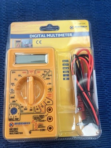 Marksman digital multimeter - marksman,