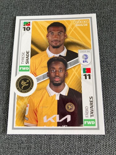 Panini efl 2025 sticker - 2025/26,