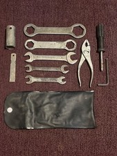 Yamaha RD350A/B Genuine OEM complete tool kit and pouch 1975 good used condition