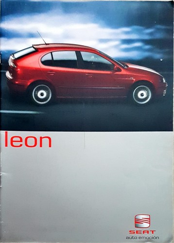 Seat leon brochure 2001 - brochure,