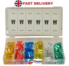 120pc Car Auto STANDARD Fuses
