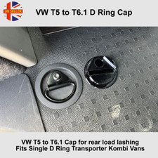 REAR LOAD LASHING CAP for D RING - Fits Volkswagen Transporter Kombi T5 - T6.1