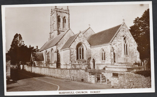Postcard marnhull - marnhull, nr