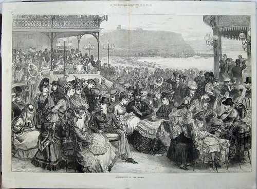 Antique old print 1871 - antique,