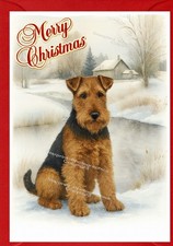 Welsh Terrier Dog A6 (4" x 6")