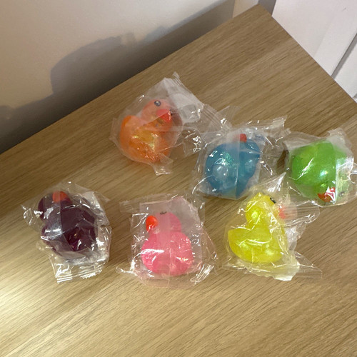 Mini rubber duck toys pack - rubber,
