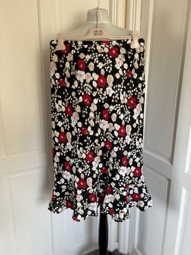 Vintage laura ashley black red - laura,