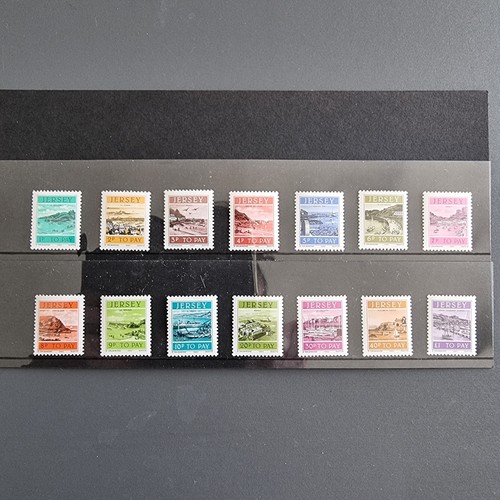 Jersey 1982 stamps postage - jersey,