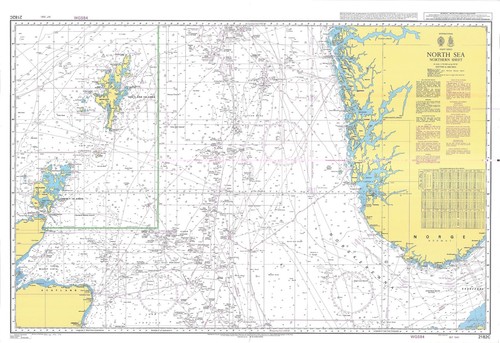 2182c north sea - sea, sheet